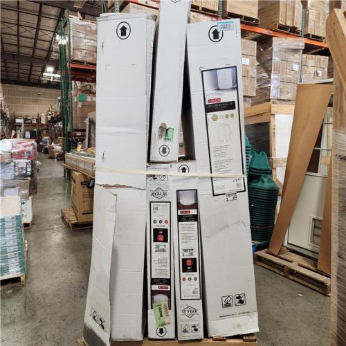 Phoenix Location Delta 38 in. W x 73.88 in. H 2-Piece Corner Shower White Pallet (5 Boxes)