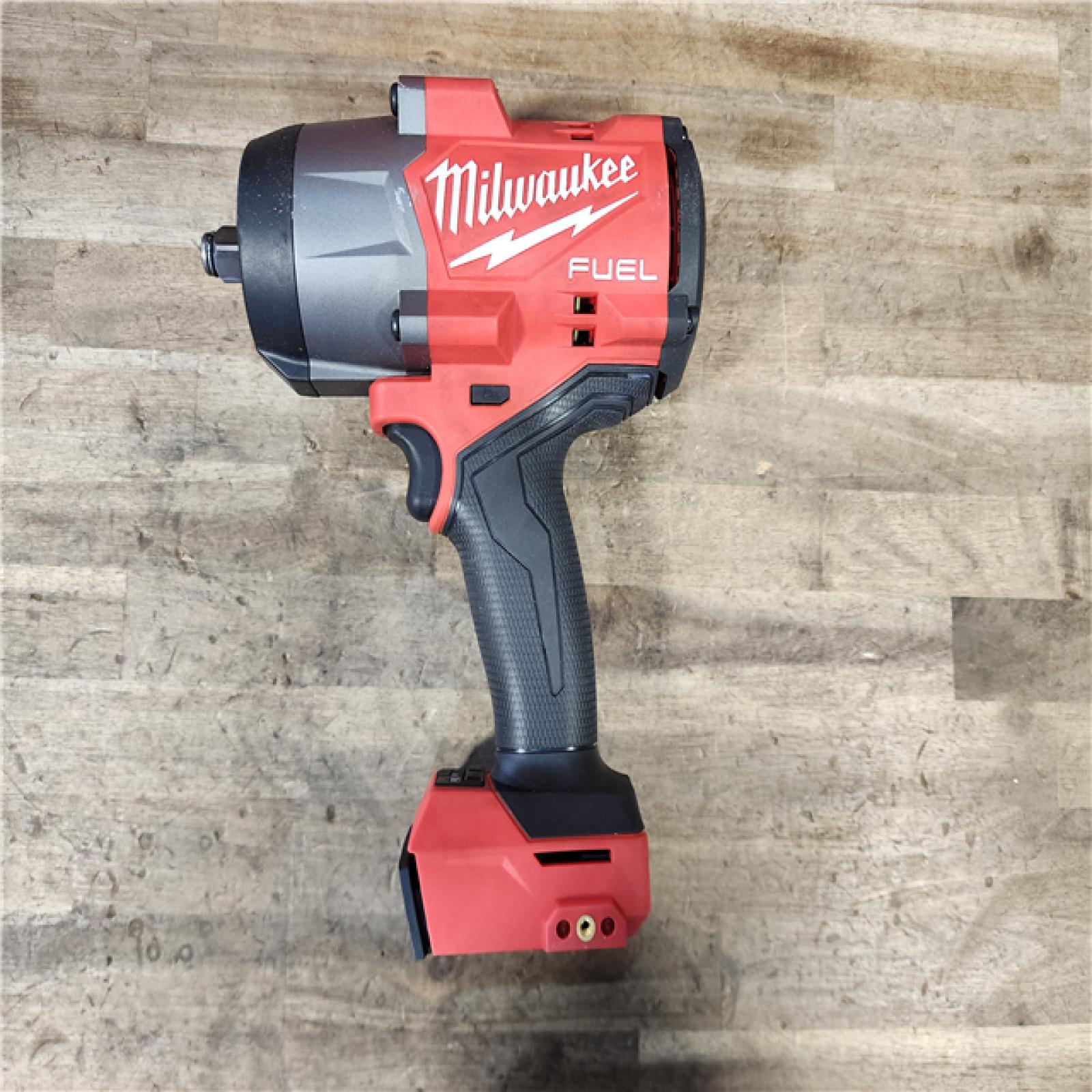 HOUSTON LOCATION - AS-IS Milwaukee M18 FUEL 18V Lithium-Ion Brushless Cordless 1/2 in. Impact Wrench with Friction Ring (Tool-Only)