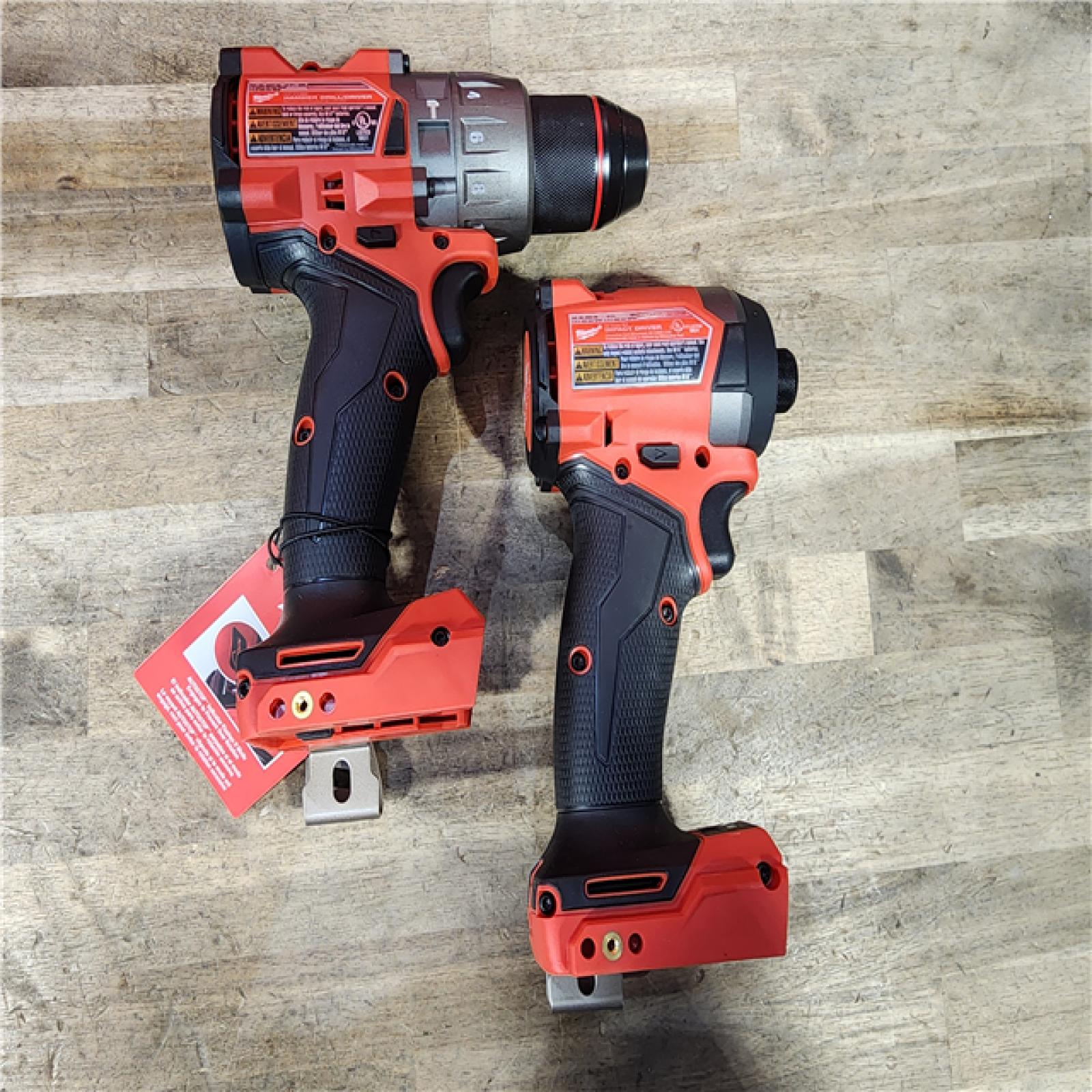 HOUSTON LOCATION - AS-IS (APPEARS LIKE NEW) M18 FUEL 18V Lithium-Ion Brushless Cordless Hammer Drill and Impact Driver Combo Kit (2-Tool) with 2 Batteries