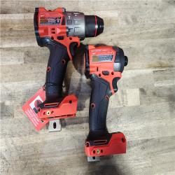 HOUSTON LOCATION - AS-IS (APPEARS LIKE NEW) M18 FUEL 18V Lithium-Ion Brushless Cordless Hammer Drill and Impact Driver Combo Kit (2-Tool) with 2 Batteries