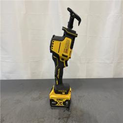 AS-IS - DeWalt ATOMIC 20V MAX Cordless Brushless Compact Reciprocating Saw and (1) 20V XR Lithium-Ion 4.0Ah Battery