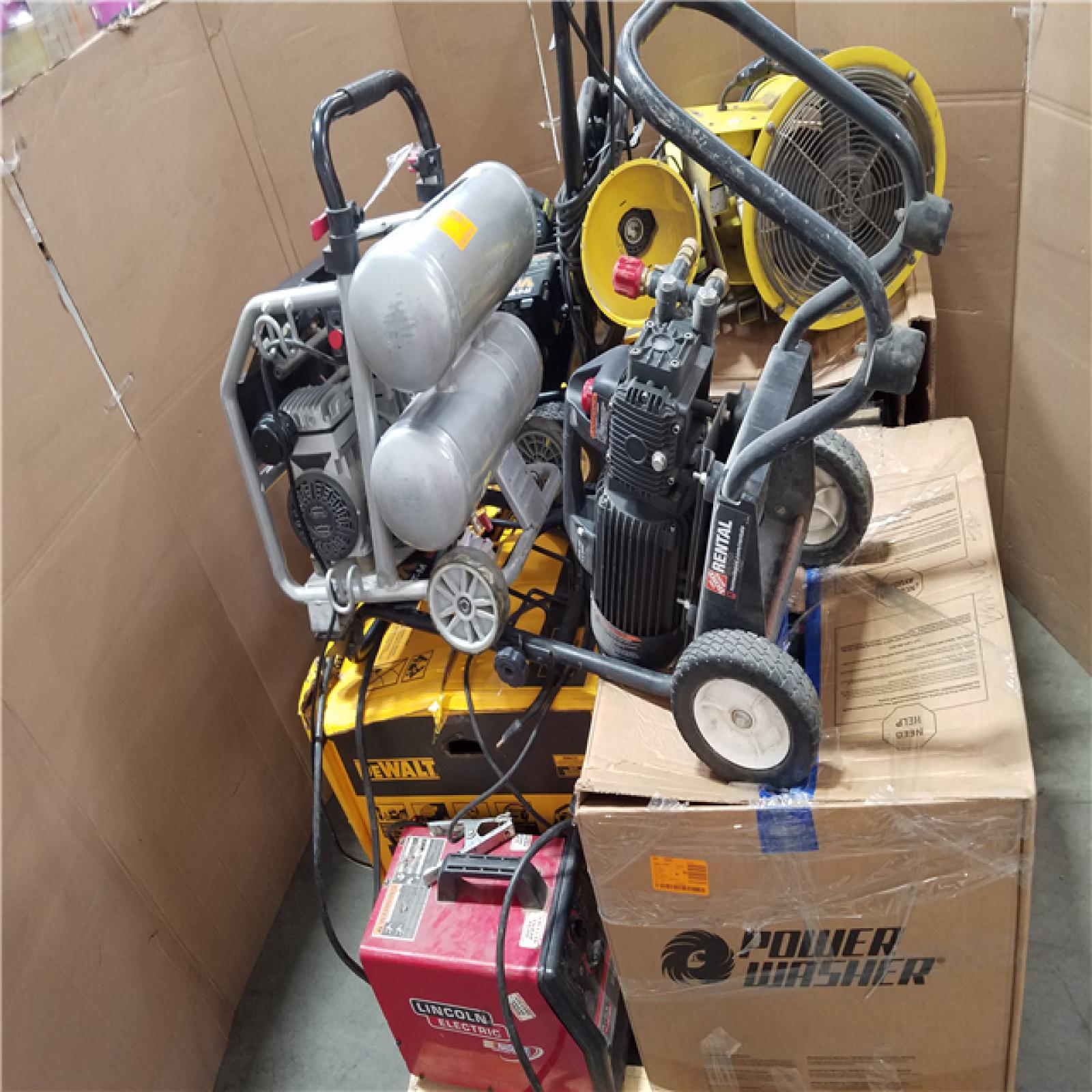 CALIFORNIA AS-IS OUTDOOR POWER EQUIPMENT