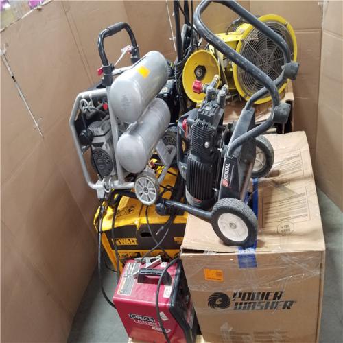 CALIFORNIA AS-IS OUTDOOR POWER EQUIPMENT