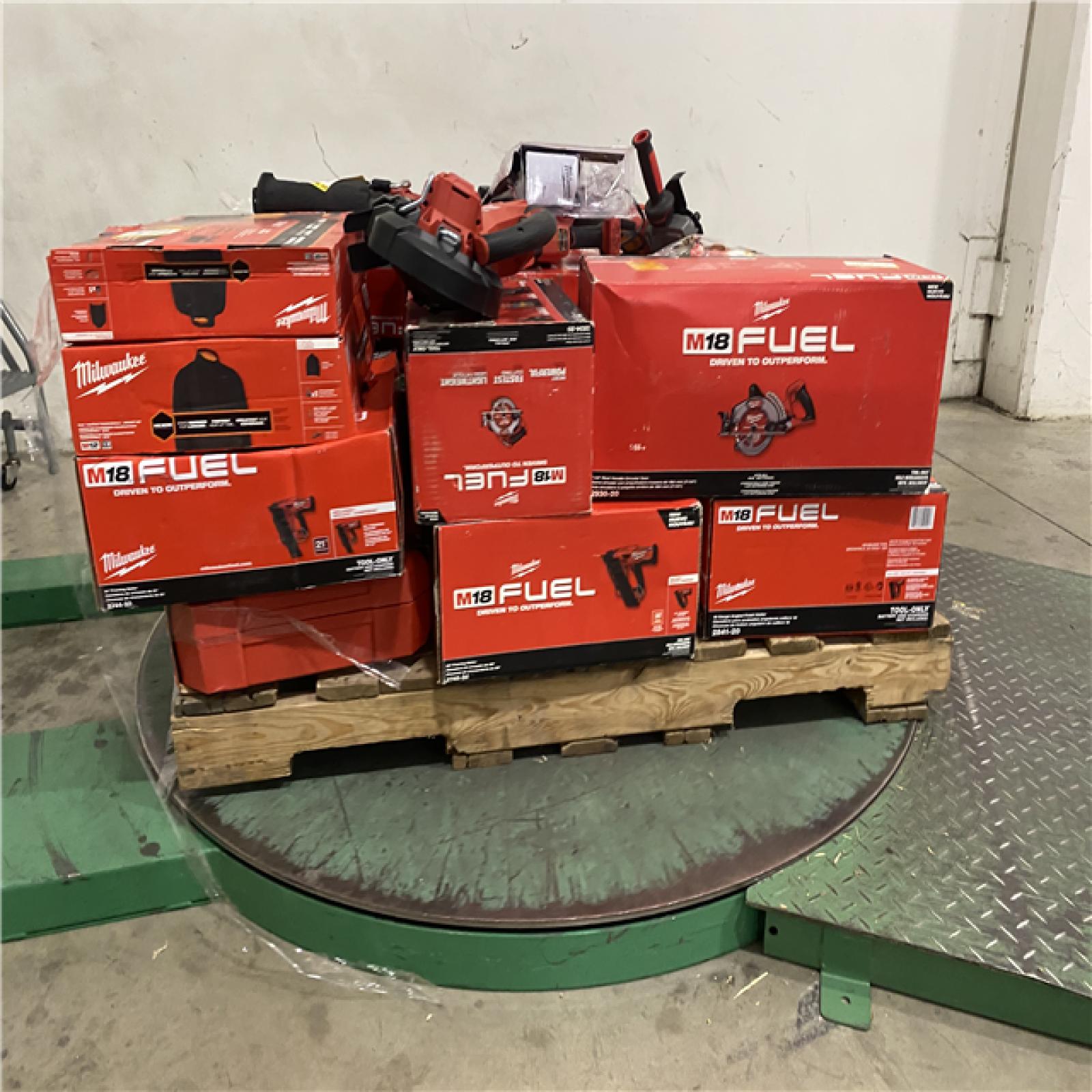 Dallas Location - As-Is MILWAUKEE Tool Pallet