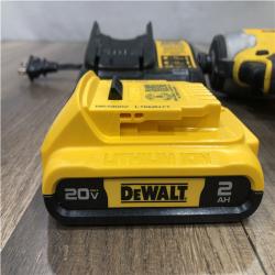 AS-IS DEWALT Atomic 20V Max Lithium-Ion Brushless Cordless Compact 1/4 in. Impact Driver Kit