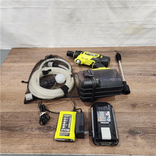 AS IS RYOBI 40V HP Brushless EZClean 600 PSI Cordless Cold Water Power Cleaner Kit
