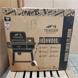 Phoenix NEW Traeger Ironwood Wi-Fi Pellet Grill and Smoker in Black