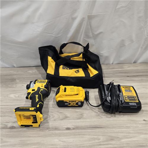 AS-IS DeWalt 20V MAX ATOMIC 1/4 in. Cordless 3-Speed Impact Driver Kit