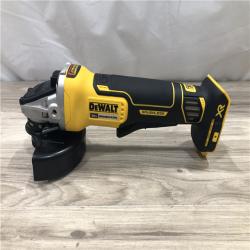 AS-IS DeWalt 20-Volt MAX XR Cordless 4-1/2 in. Small Angle Grinder (Tool-Only)