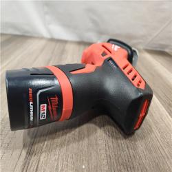 AS-IS- Milwaukee 12V 1.5Ah Cordless Straight Handle Reciprocating Saw Kit