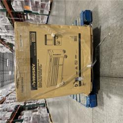 DALLAS LOCATION -  Husky Modular Tool Storage 52 in. W x 20 in. D Standard Duty Black Mobile Workbench Cabinet