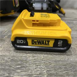 AS-IS DEWALT 20V MAX XR Lithium-Ion Cordless 18-Gauge Narrow Crown Stapler Kit