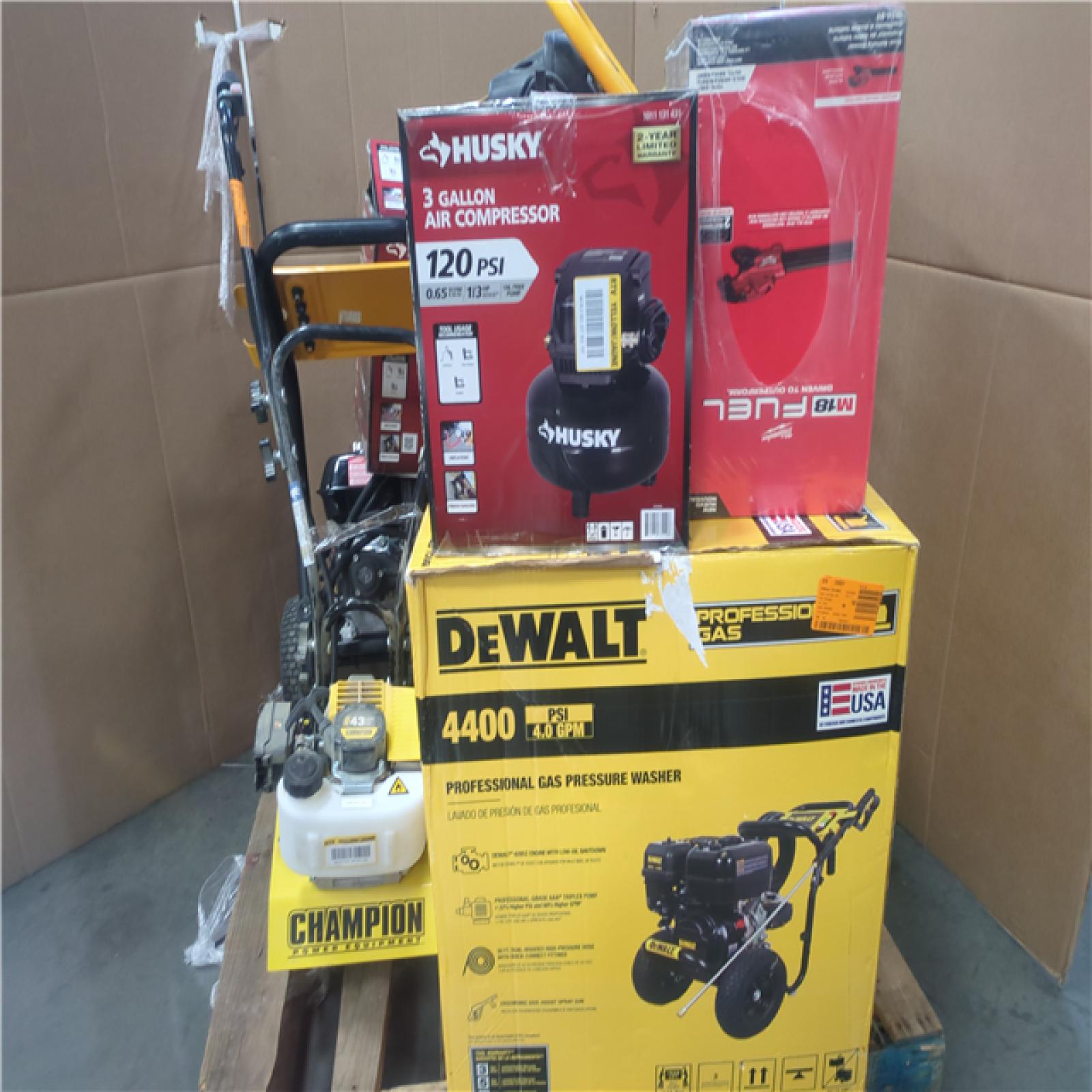 CALIFORNIA AS-IS OUTDOOR POWER EQUIPMENT