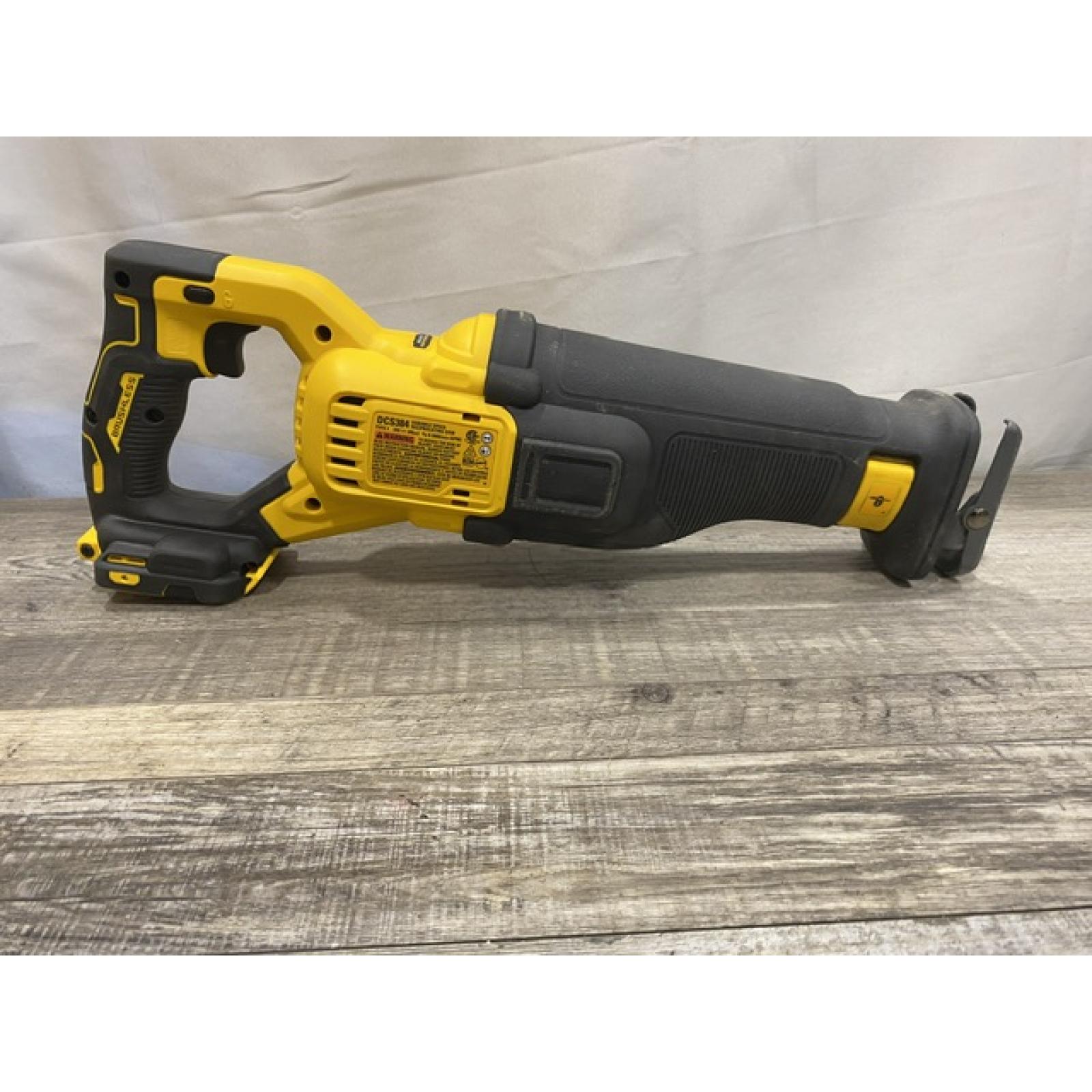 AS-IS DEWALT 20-Volt XR Cordless Reciprocating Saw (Tool Only)