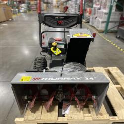Dallas Location - As-Is Murray 24 in. 208cc Gas Snow Blower
