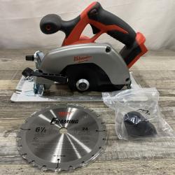 AS-IS Milwaukee 18V Lithium-Ion Cordless 6-1/2 in. Circular Saw (Tool-Only)