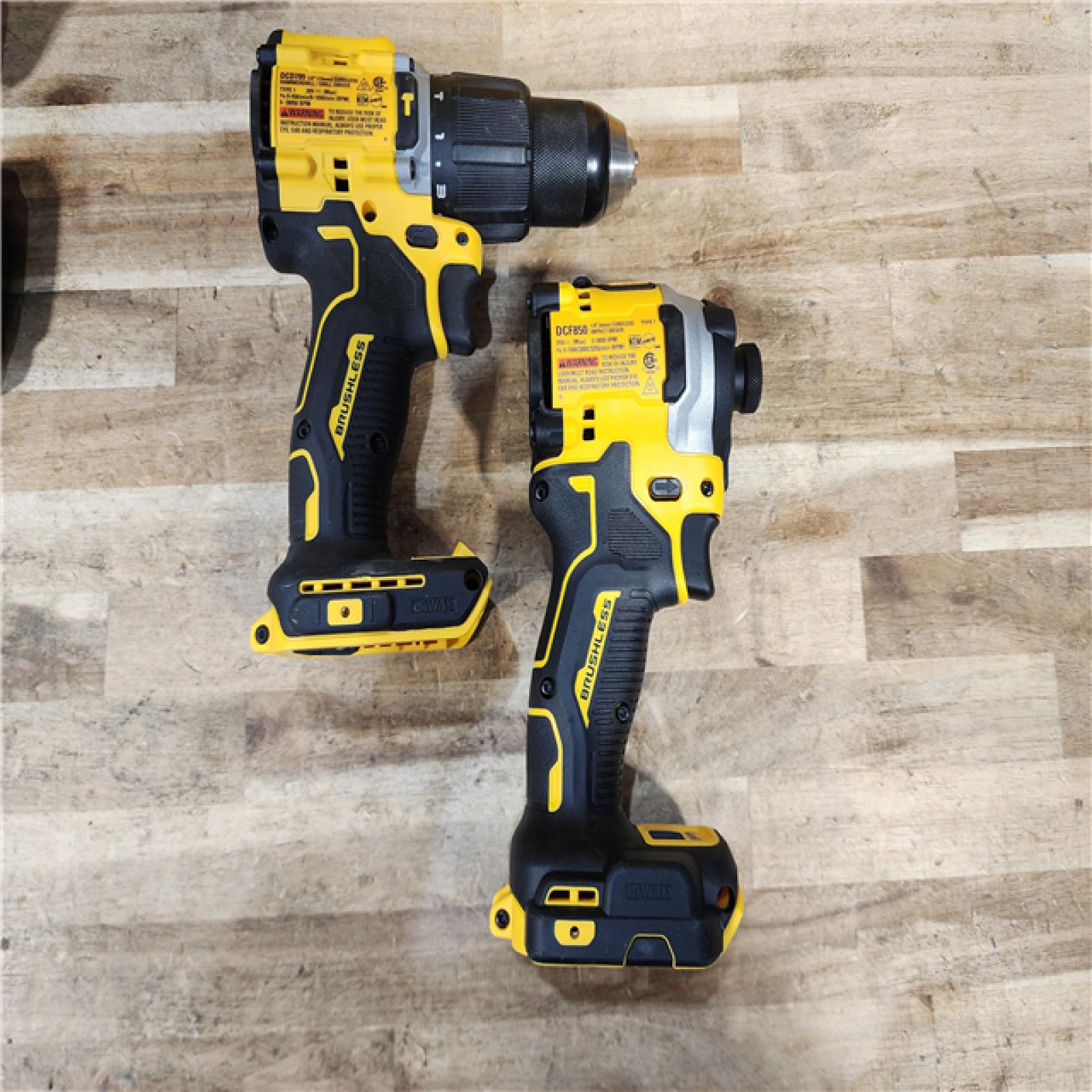 HOUSTON LOCATION - AS-IS DEWALT ATOMIC 20V MAX Lithium-Ion Cordless 2-Tool Combo Kit