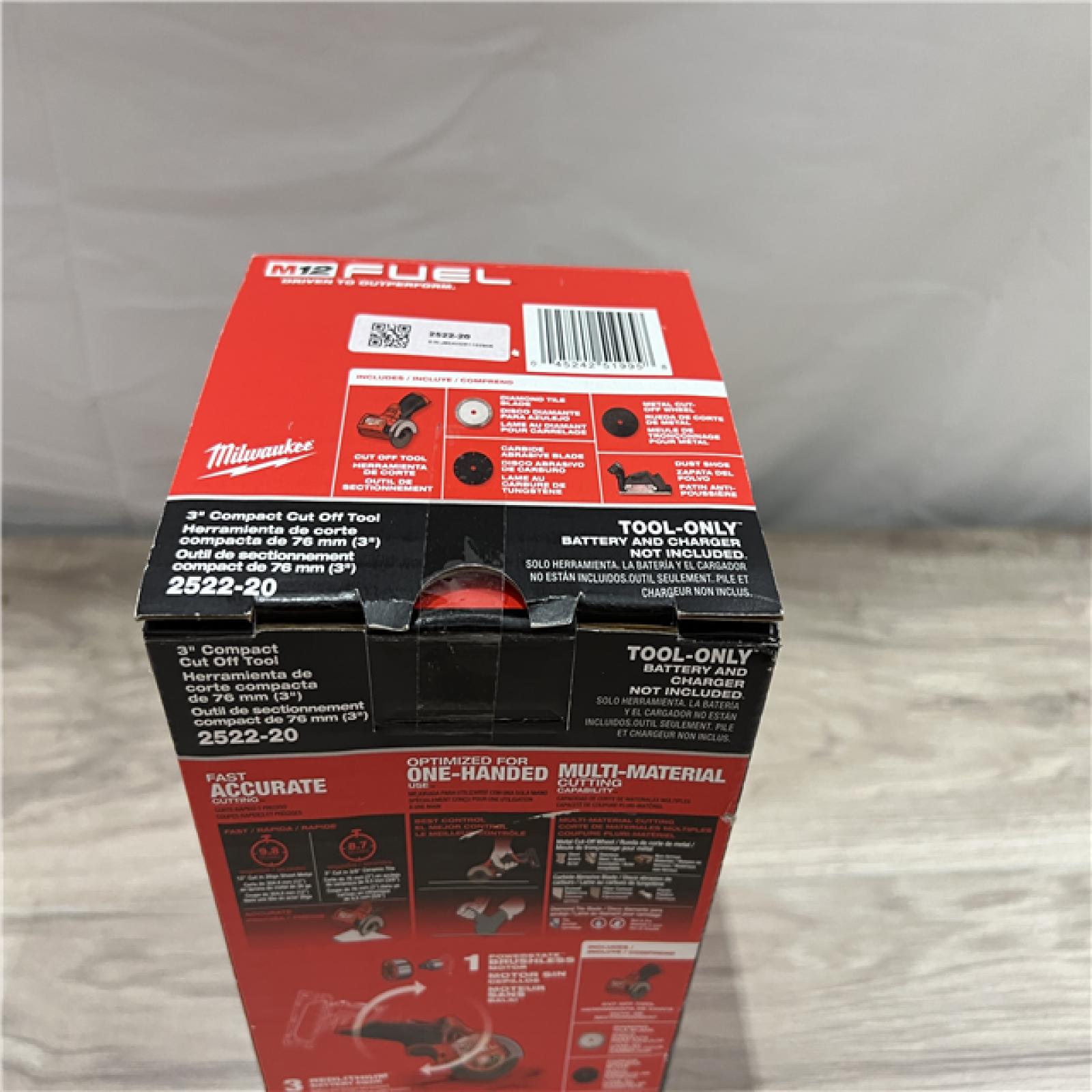 NEW Milwaukee  FUEL 12V Lithium-Ion Brushless Cordless 3 in. Cut Off Saw (Tool-Only)