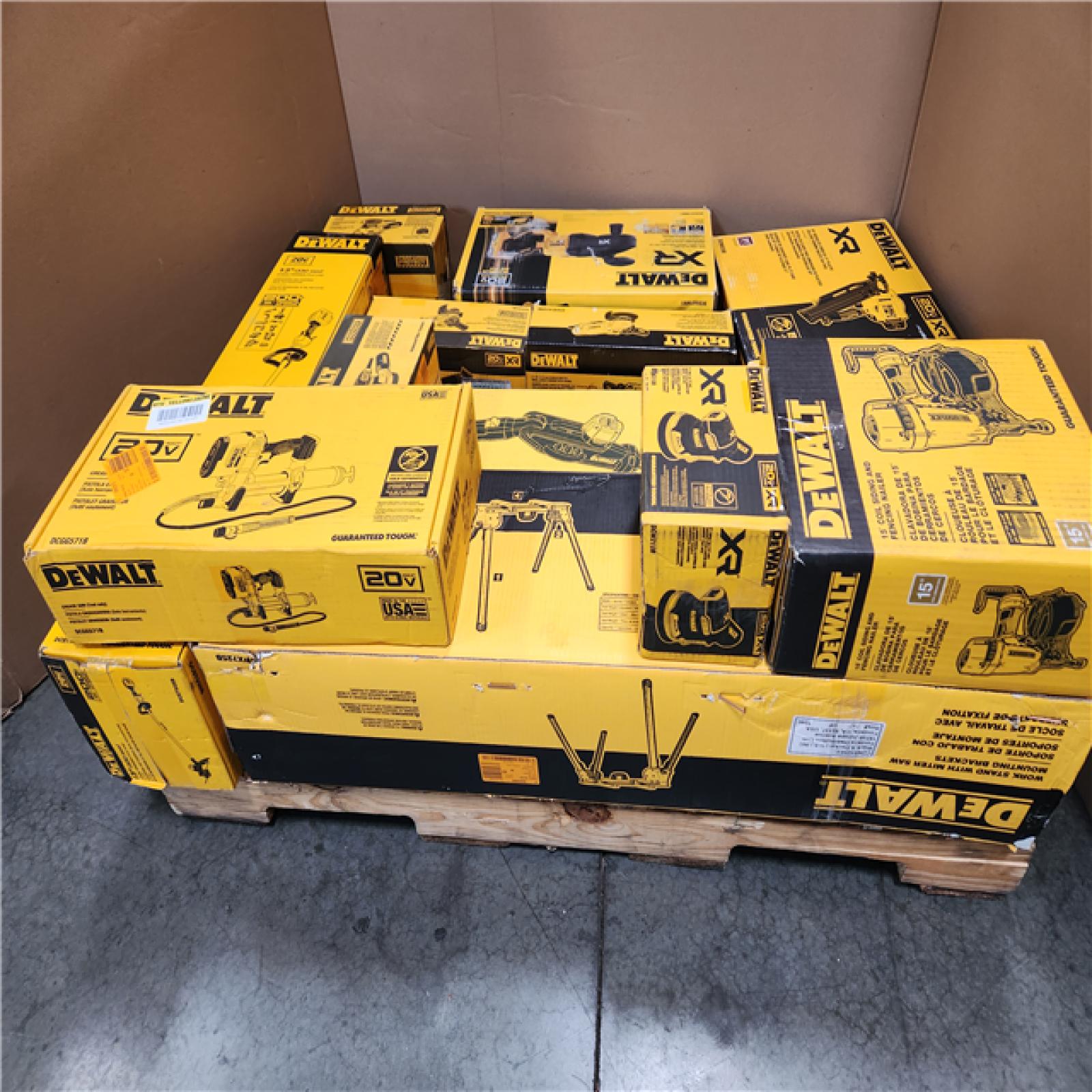CALIFORNIA  AS-IS TOOL PALLET