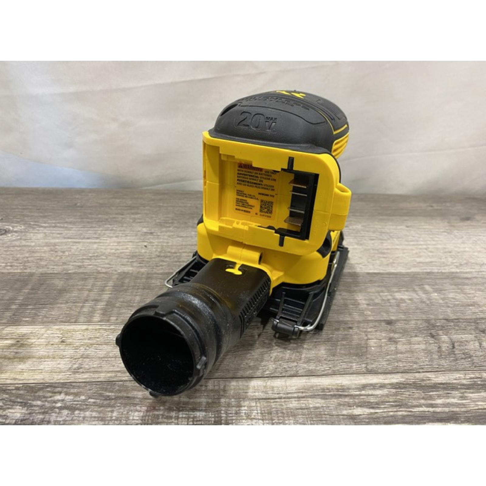 AS-IS DEWALT 20V MAX XR Cordless Brushless 1/4 Sheet Variable Speed Sander (Tool Only)