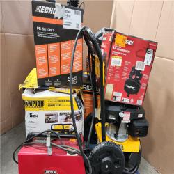 CALIFORNIA AS-IS OUTDOOR POWER EQUIPMENT