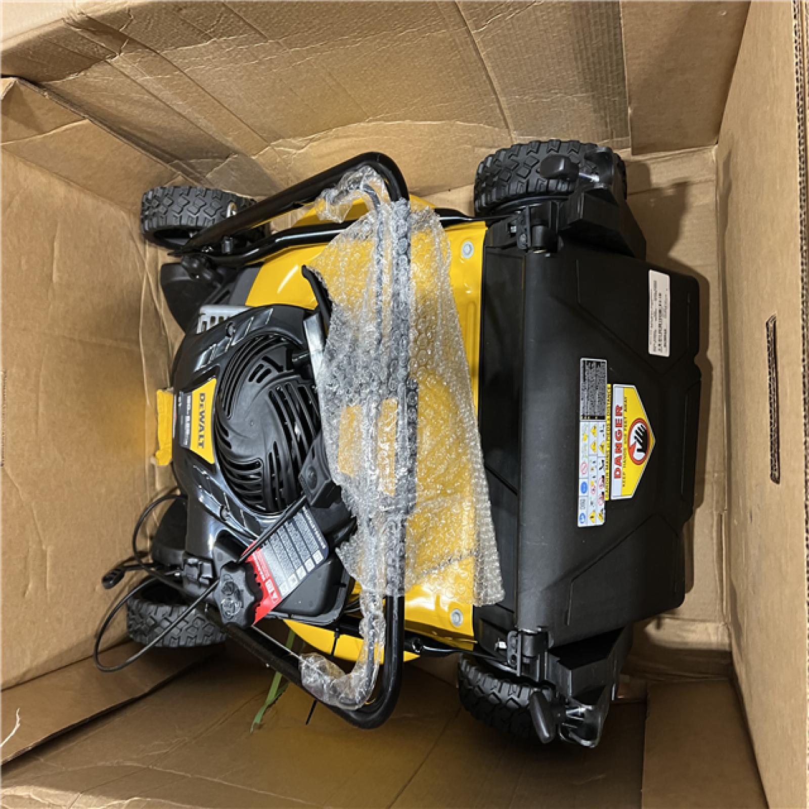 DALLAS LOCATION - DEWALT 21 in. 150cc Briggs and Stratton 625ex Engine Rear Wheel Drive 2-in-1 Gas Self Propelled Walk Behind Lawn Mower