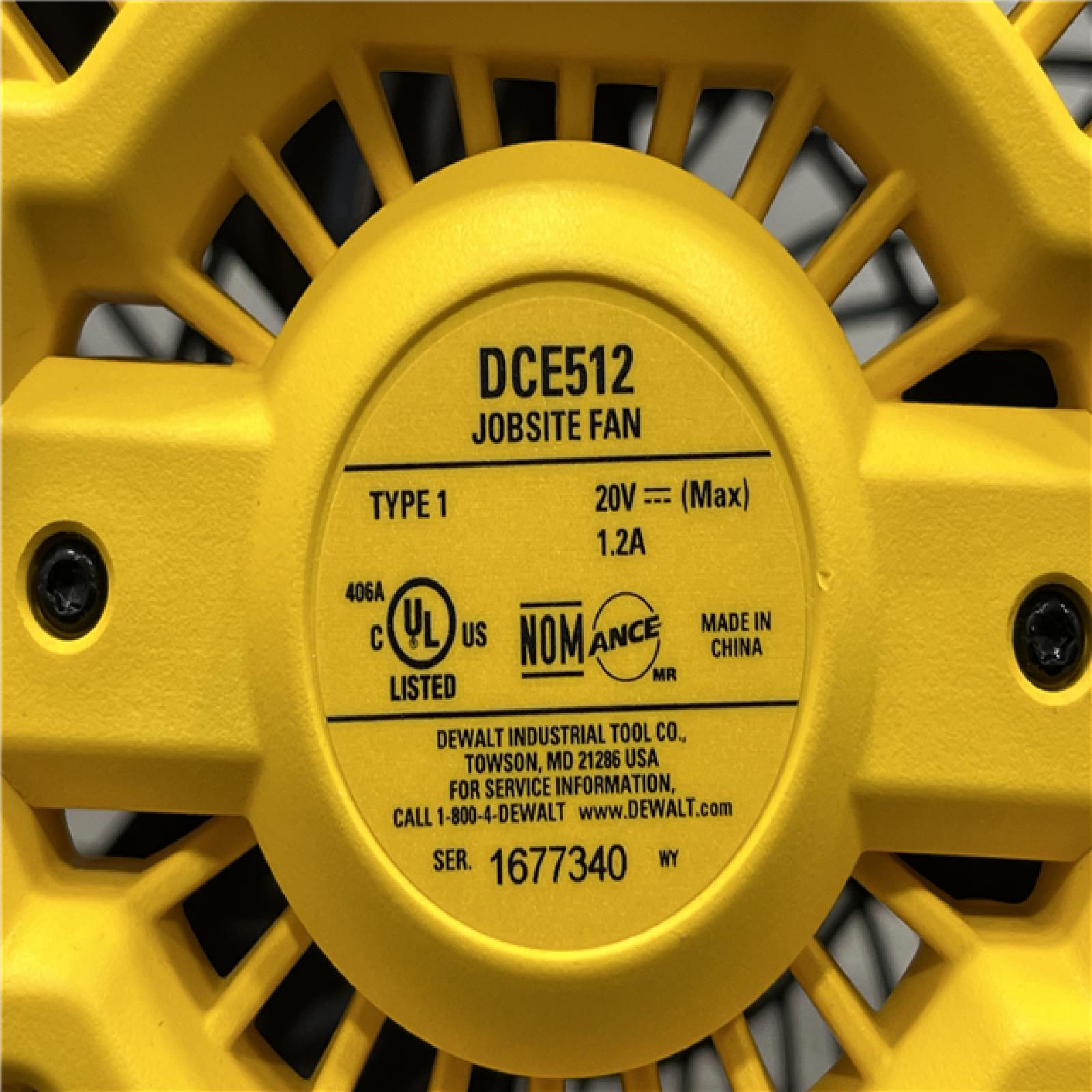 AS-IS DEWALT 20V MAX Jobsite Fan (Tool Only)