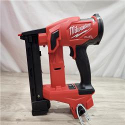AS-IS Milwaukee FUEL 18-Volt Lithium-Ion Brushless Cordless 18-Gauge 1/4 in. Narrow Crown Stapler (Tool-Only)