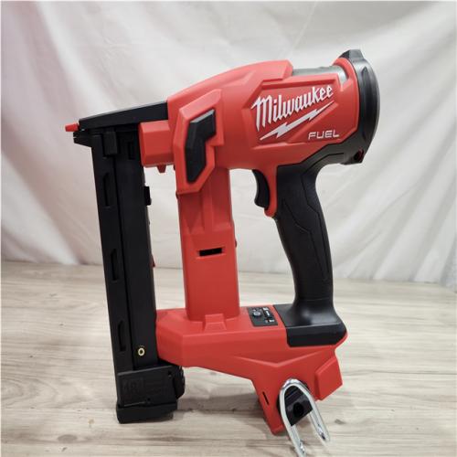 AS-IS Milwaukee FUEL 18-Volt Lithium-Ion Brushless Cordless 18-Gauge 1/4 in. Narrow Crown Stapler (Tool-Only)