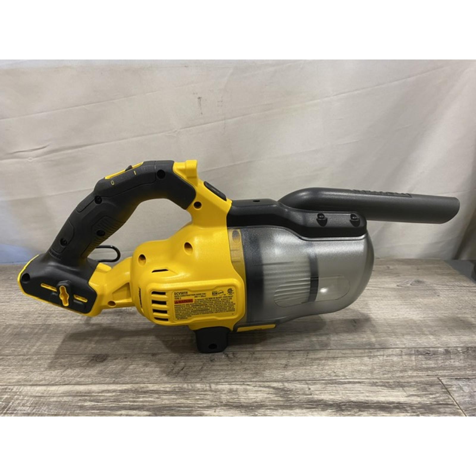 AS-IS DEWALT Bagless 20V MAX Stick Cordless General Dirt Filter Handheld Vacuum (Tool Only)