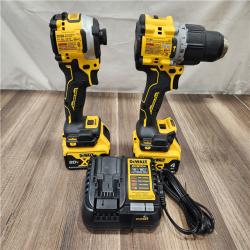 AS-IS- DEWALT 20V MAX XR Hammer Drill/ Impact Driver Kit