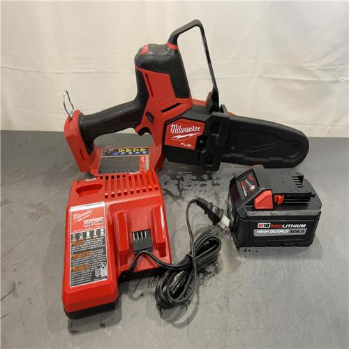AS-IS - Milwaukee M18 FUEL 8 in. 18V Lithium-Ion Brushless HATCHET Pruning Saw Kit