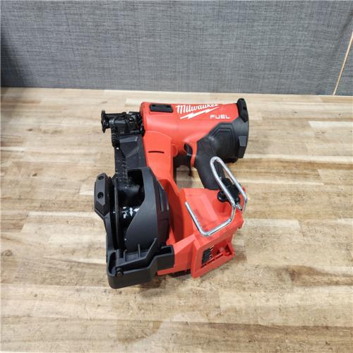 HOUSTON LOCATION - AS - IS Milwaukee FUEL 18-Volt Lithium-Ion Brushless Cordless Coil Roofing Nailer (Tool Only)