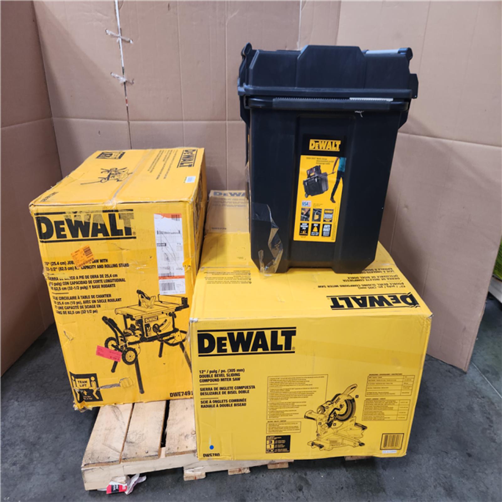 CALIFORNIA AS-IS TOOL PALLET