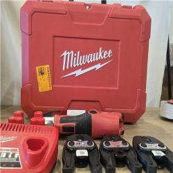 AS-IS Milwaukee 12-Volt Lithium-Ion FORCE LOGIC Copper Press Tool Kit