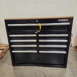 Phoenix Location Husky Tool Storage 46 in. W Gloss Black Mobile Workbench Cabinet