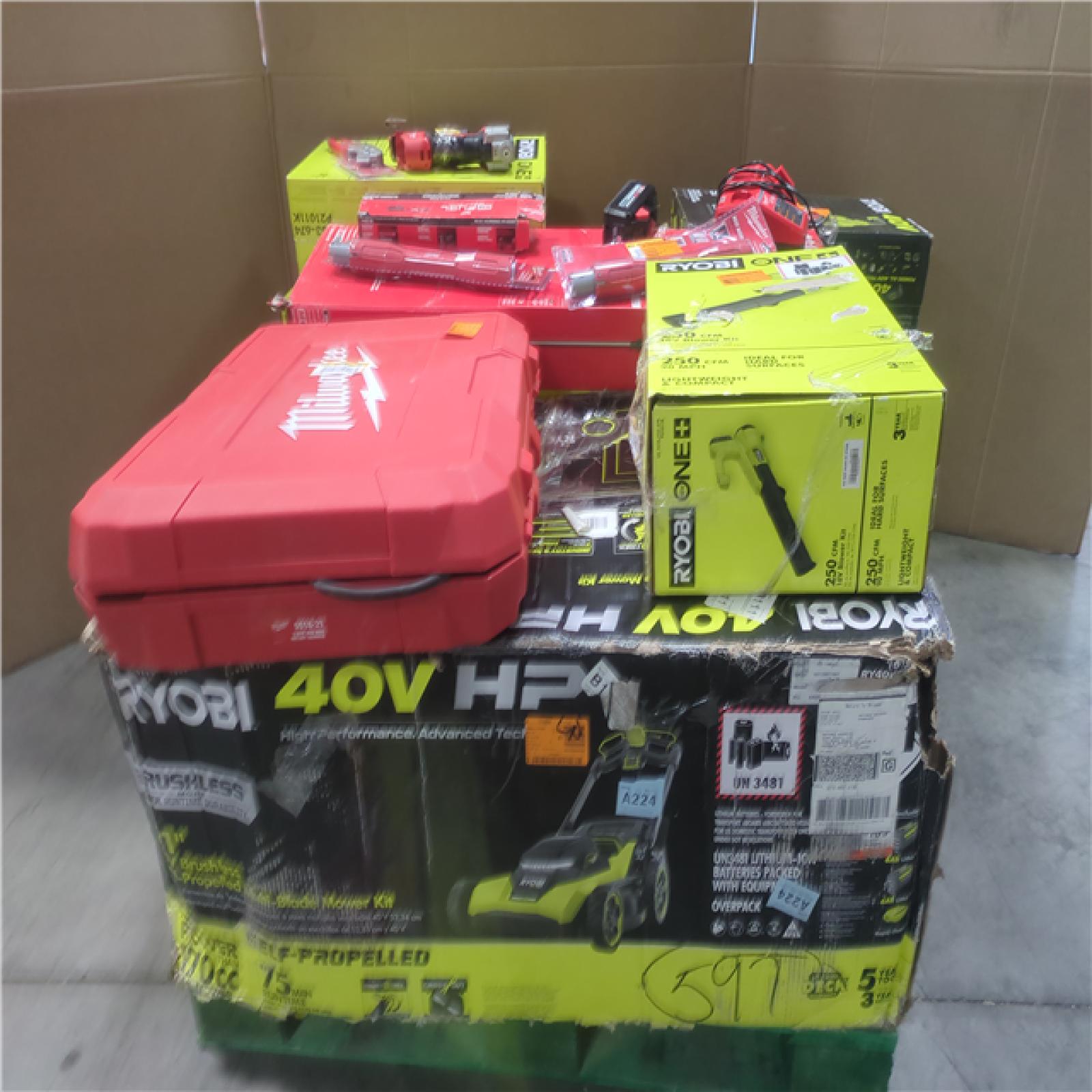 CALIFORNIA AS-IS TOOL PALLET