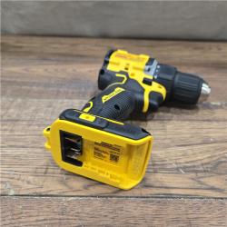 AS-IS DEWALT ATOMIC COMPACT SERIES 20V MAX* Brushless Cordless 1/2 Drill/Driver Kit