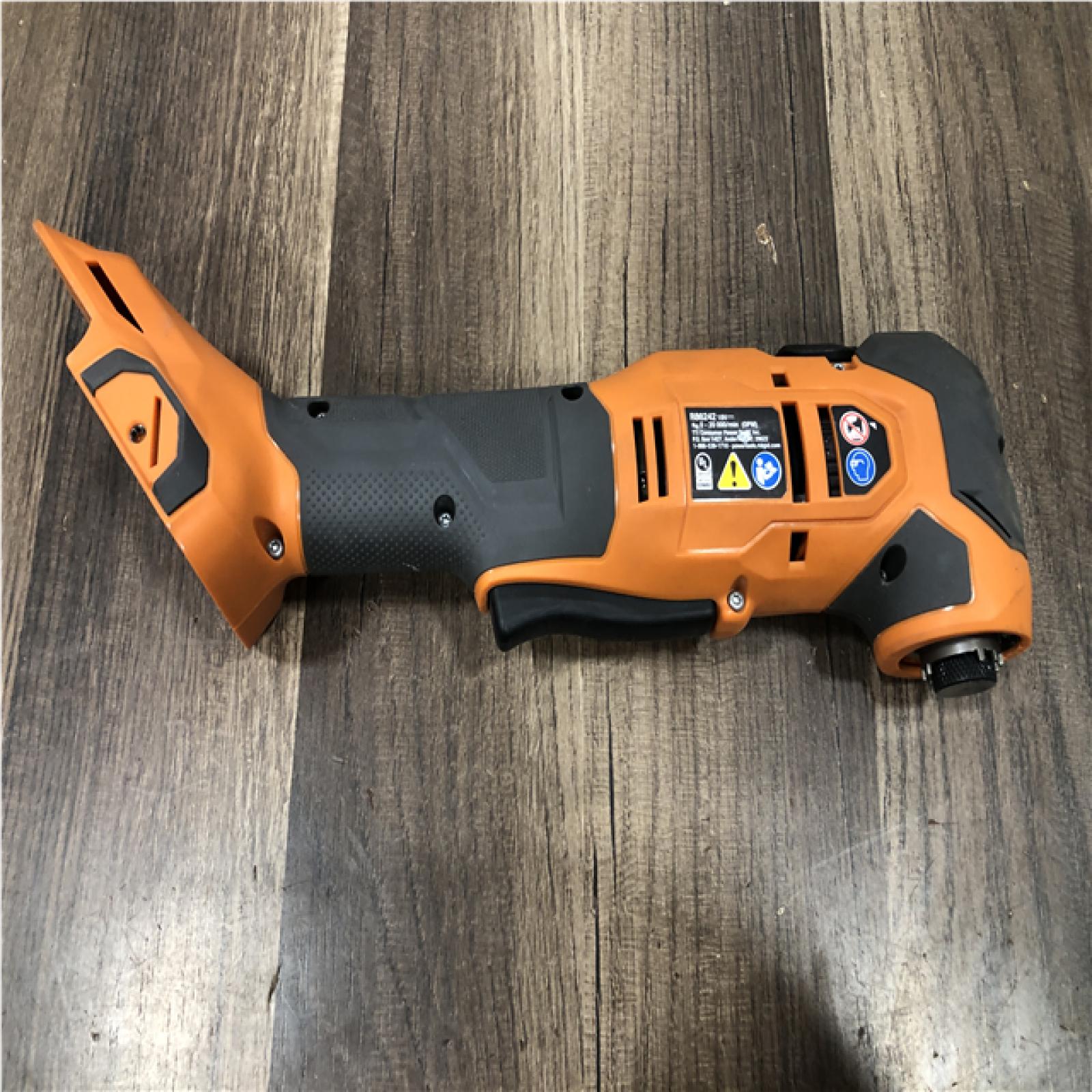 AS-IS RIDGID 18V Brushless Cordless Multi-Tool (Tool Only)