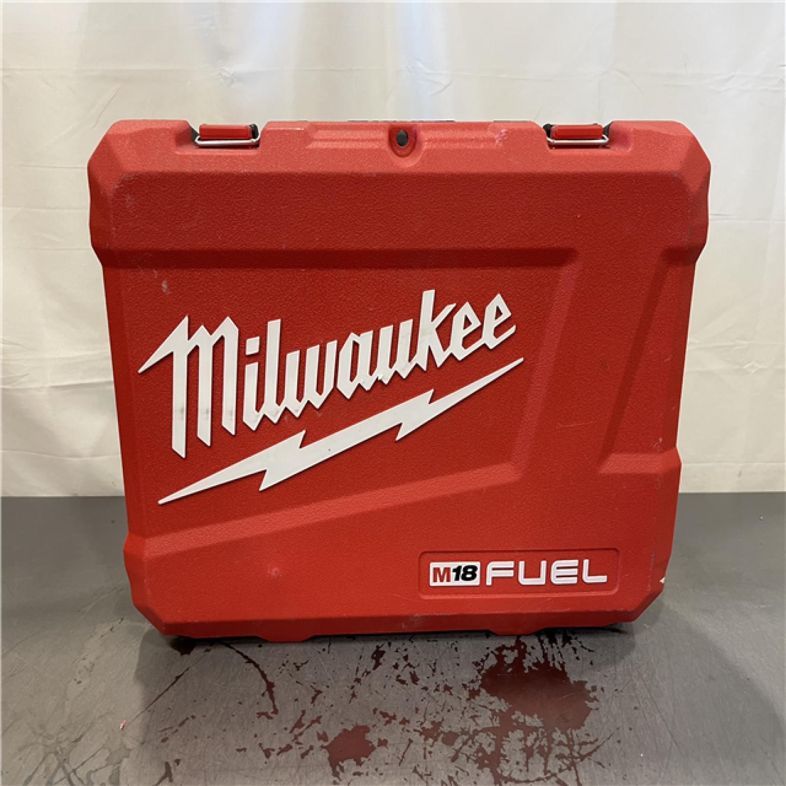 AS-IS - Milwaukee M18 FUEL 18V Lithium-Ion Brushless Cordless Hammer Drill and Impact Driver Combo Kit