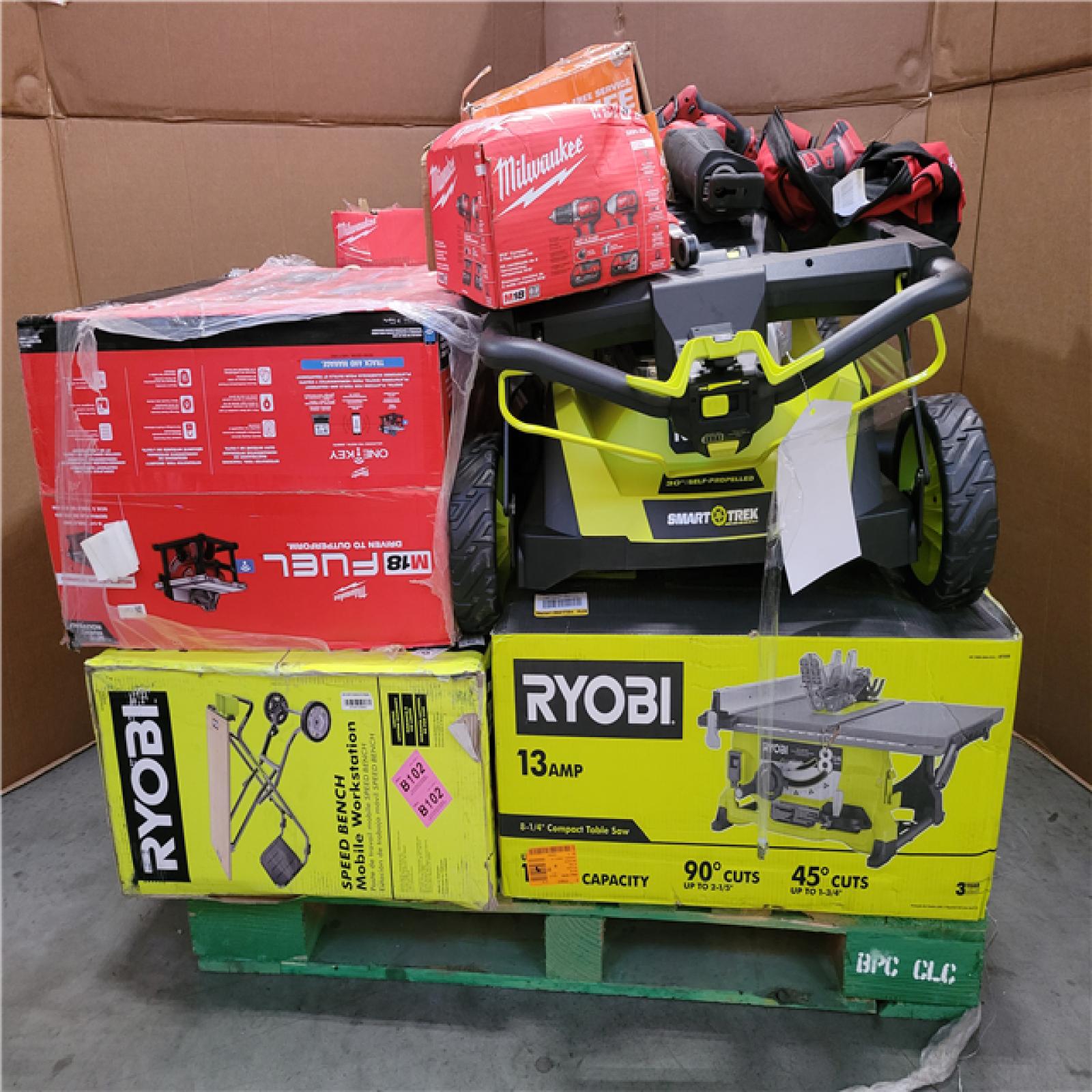 CALIFORNIA AS-IS TOOL PALLET