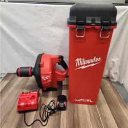 AS-IS- Milwaukee M18 FUEL Drain Snake with CABLE DRIVE Kit