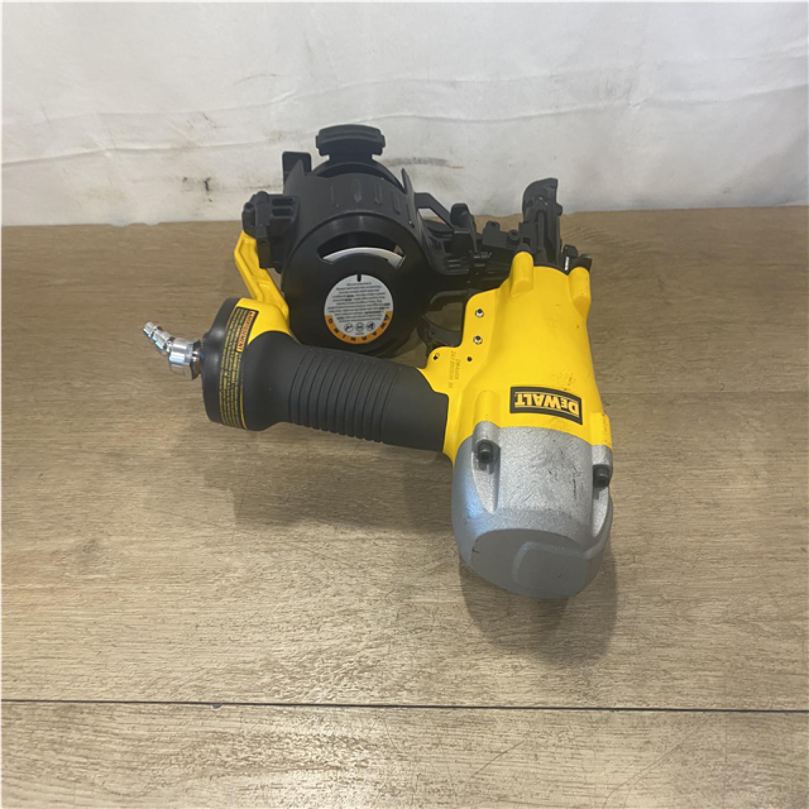 AS-IS DeWalt 1-3/4 in. 15 Degree Pneumatic Coil Roofing Nailer (Tool-Only)