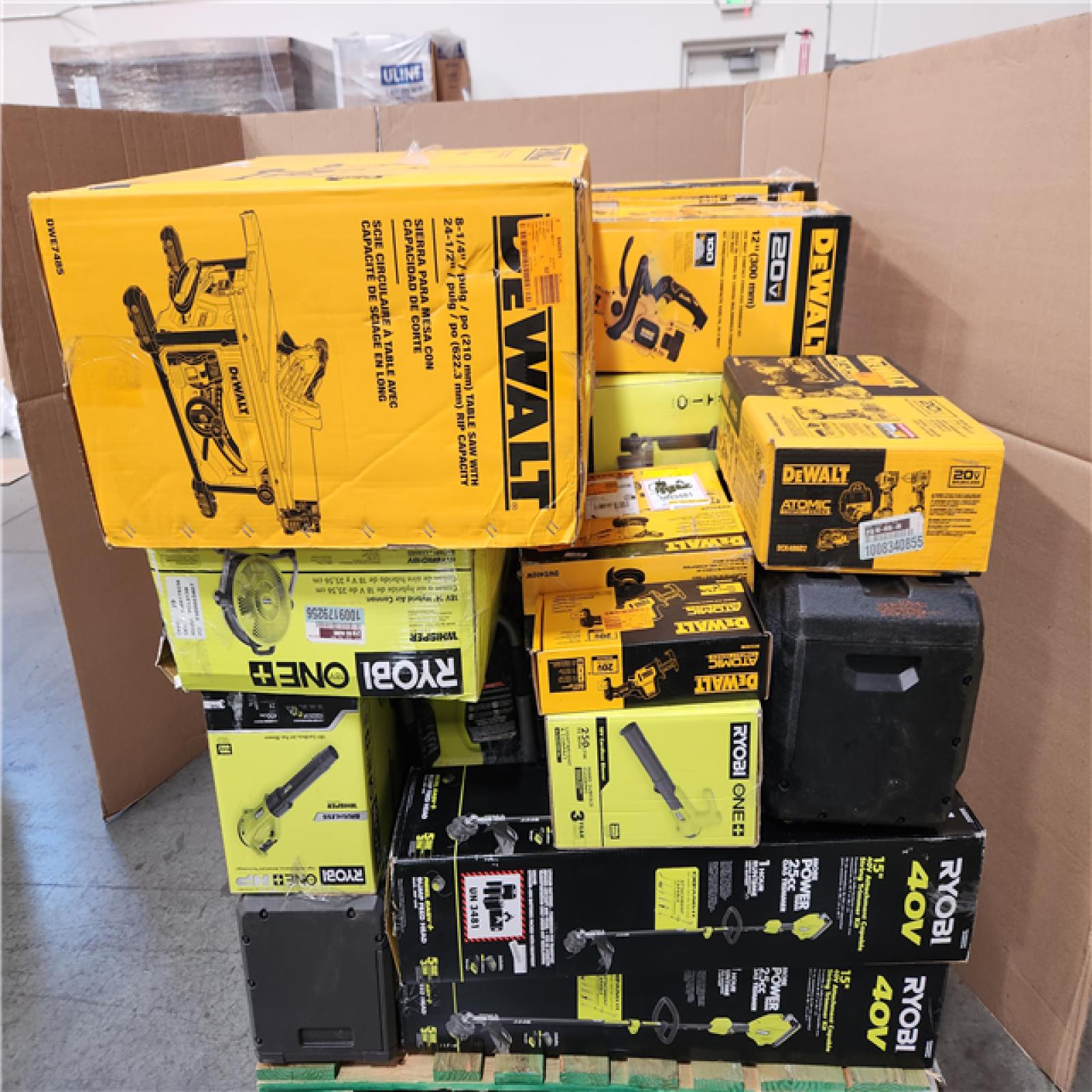 CALIFORNIA AS-IS TOOL PALLET