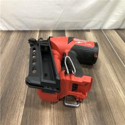 AS-IS Milwaukee M18 FUEL 18-Volt Brushless Lithium-Ion Cordless 21-Degree Duplex Nailer