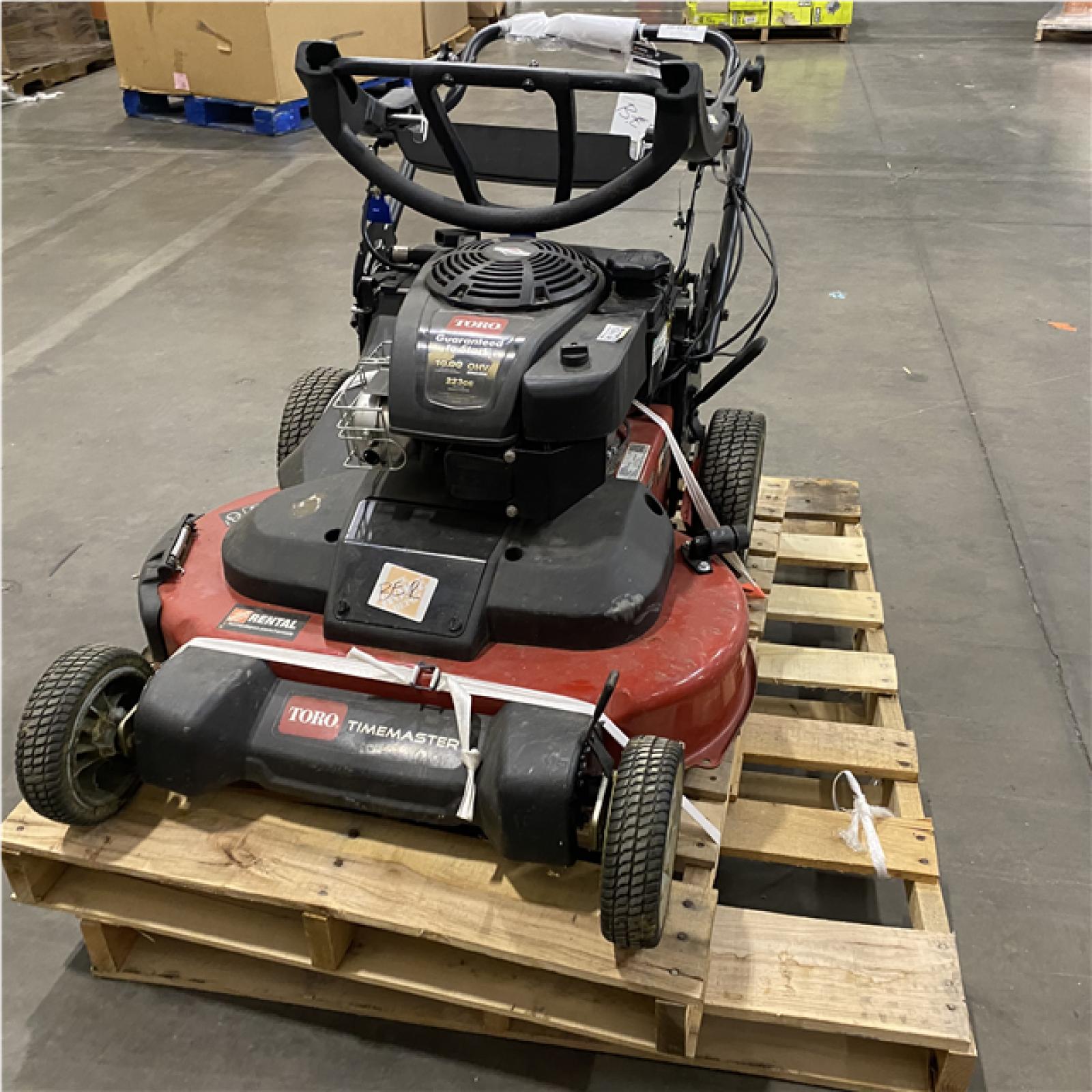 Dallas Location - As-Is Toro 30 Inch TimeMaster Gasoline Powered Lawn Mower