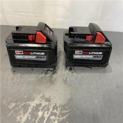 AS-IS - Milwaukee 18-Volt Lithium-Ion High Output Starter Kit with Two 6.0 Ah Battery and Charger