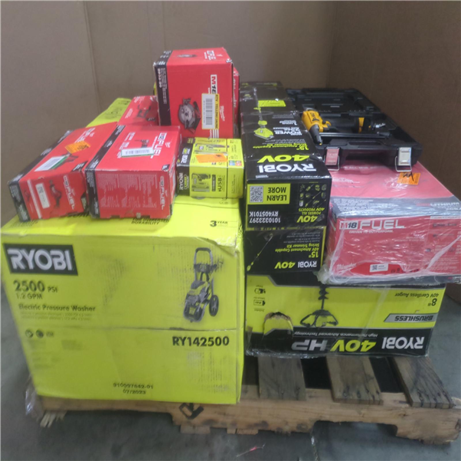 CALIFORNIA AS-IS TOOL PALLET