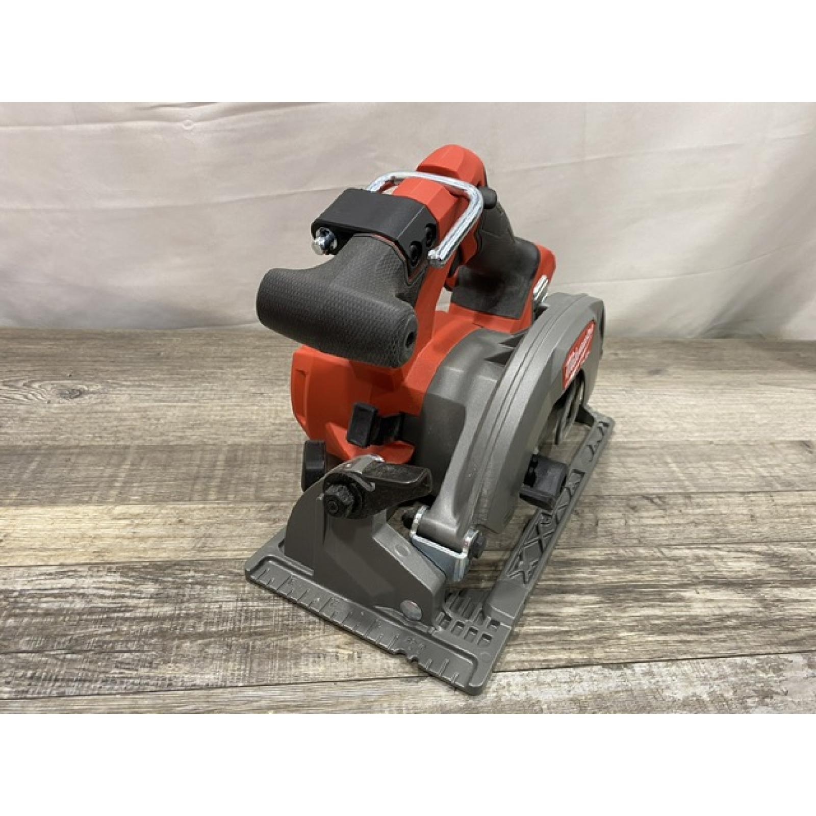 AS-IS Milwaukee FUEL 18V Lithium-Ion Brushless Cordless 6-1/2 in. Circular Saw (Tool-Only)