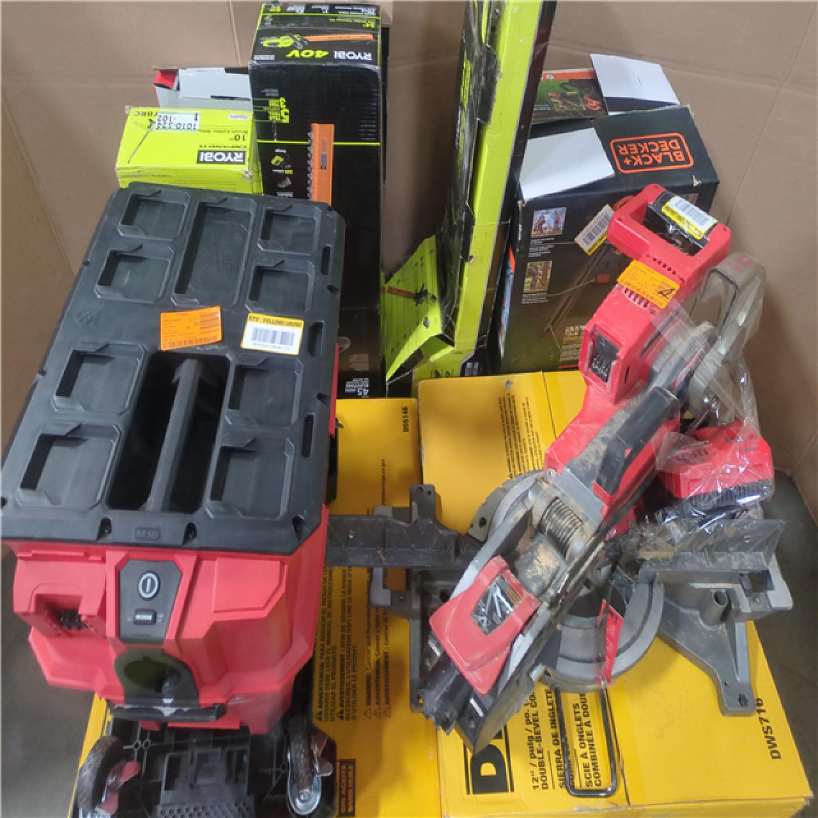 CALIFORNIA AS-IS TOOL PALLET